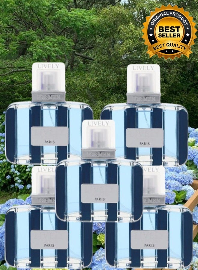 Parfums Lively 5 Pieces Lively Paris Perfume 100ML - Image 1